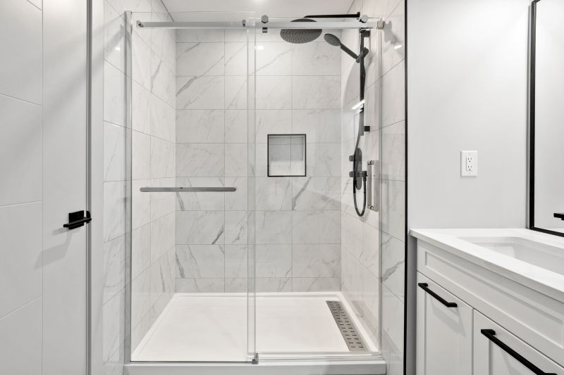 Sleek Bathroom Shower